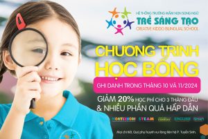 CHƯƠNG TRÌNH TẶNG HỌC BỔNG CHO HỌC SINH GHI DANH TRONG THÁNG 10 VÀ 11/2024 1