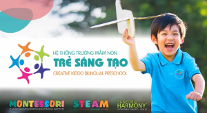 HỆ THỐNG MẦM NON SONG NGỮ TRẺ SÁNG TẠO TIÊN PHONG TÍCH HỢP CHƯƠNG TRÌNH MONTESSORI VÀO DẠY HỌC THEO ĐỊNH HƯỚNG GIÁO DỤC STEAM 8