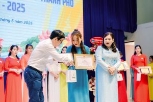 CHÚC MỪNG 5 CÔ GIÁO CỦA HỆ THỐNG MẦM NON TRẺ SÁNG TẠO ĐẠT DANH HIỆU “GIÁO VIÊN GIỎI CẤP THÀNH PHỐ” NĂM HỌC 2024 – 2025 3