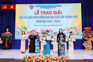 CHÚC MỪNG 5 CÔ GIÁO CỦA HỆ THỐNG MẦM NON TRẺ SÁNG TẠO ĐẠT DANH HIỆU “GIÁO VIÊN GIỎI CẤP THÀNH PHỐ” NĂM HỌC 2024 – 2025 9