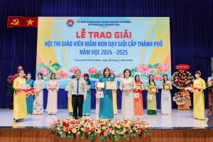 CHÚC MỪNG 5 CÔ GIÁO CỦA HỆ THỐNG MẦM NON TRẺ SÁNG TẠO ĐẠT DANH HIỆU “GIÁO VIÊN GIỎI CẤP THÀNH PHỐ” NĂM HỌC 2024 – 2025 8