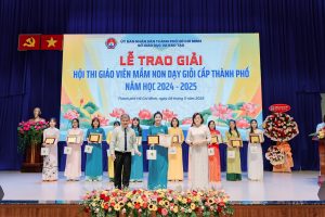 CHÚC MỪNG 5 CÔ GIÁO CỦA HỆ THỐNG MẦM NON TRẺ SÁNG TẠO ĐẠT DANH HIỆU “GIÁO VIÊN GIỎI CẤP THÀNH PHỐ” NĂM HỌC 2024 – 2025 7