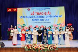 CHÚC MỪNG 5 CÔ GIÁO CỦA HỆ THỐNG MẦM NON TRẺ SÁNG TẠO ĐẠT DANH HIỆU “GIÁO VIÊN GIỎI CẤP THÀNH PHỐ” NĂM HỌC 2024 – 2025 2