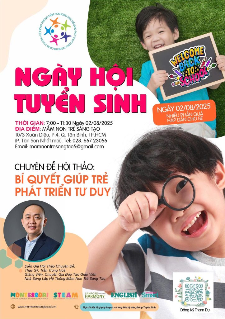 NGÀY HỘI TUYỂN SINH – BÍ QUYẾT GIÚP TRẺ PHÁT TRIỂN TƯ DUY 1