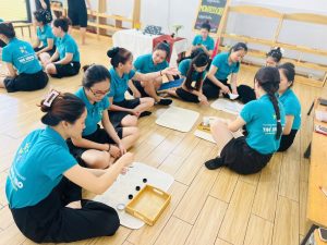 TẬP HUẤN THÁNG 7 – CHUYÊN ĐỀ MONTESSORI 8