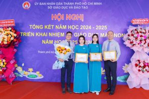 HỆ THỐNG MẦM NON SONG NGỮ TRẺ SÁNG TẠO VINH DỰ ĐÓN NHẬN 3 BẰNG KHEN TỪ SỞ GIÁO DỤC & ĐÀO TẠO TP.HCM 12