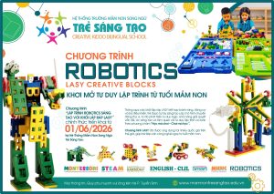 LẬP TRÌNH ROBOTICS -  SÁNG TẠO CÙNG KHỐI LẮP RÁP LASY 1