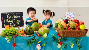 BÉ CHƯNG MÂM NGŨ QUẢ – GÓP SẮC CHO MÙA TRĂNG YÊU THƯƠNG 19 BÉ CHƯNG MÂM NGŨ QUẢ – GÓP SẮC CHO MÙA TRĂNG YÊU THƯƠNG 14